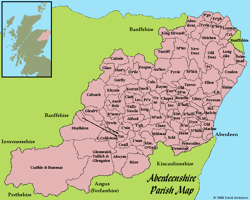 Aberdeen Parish Map